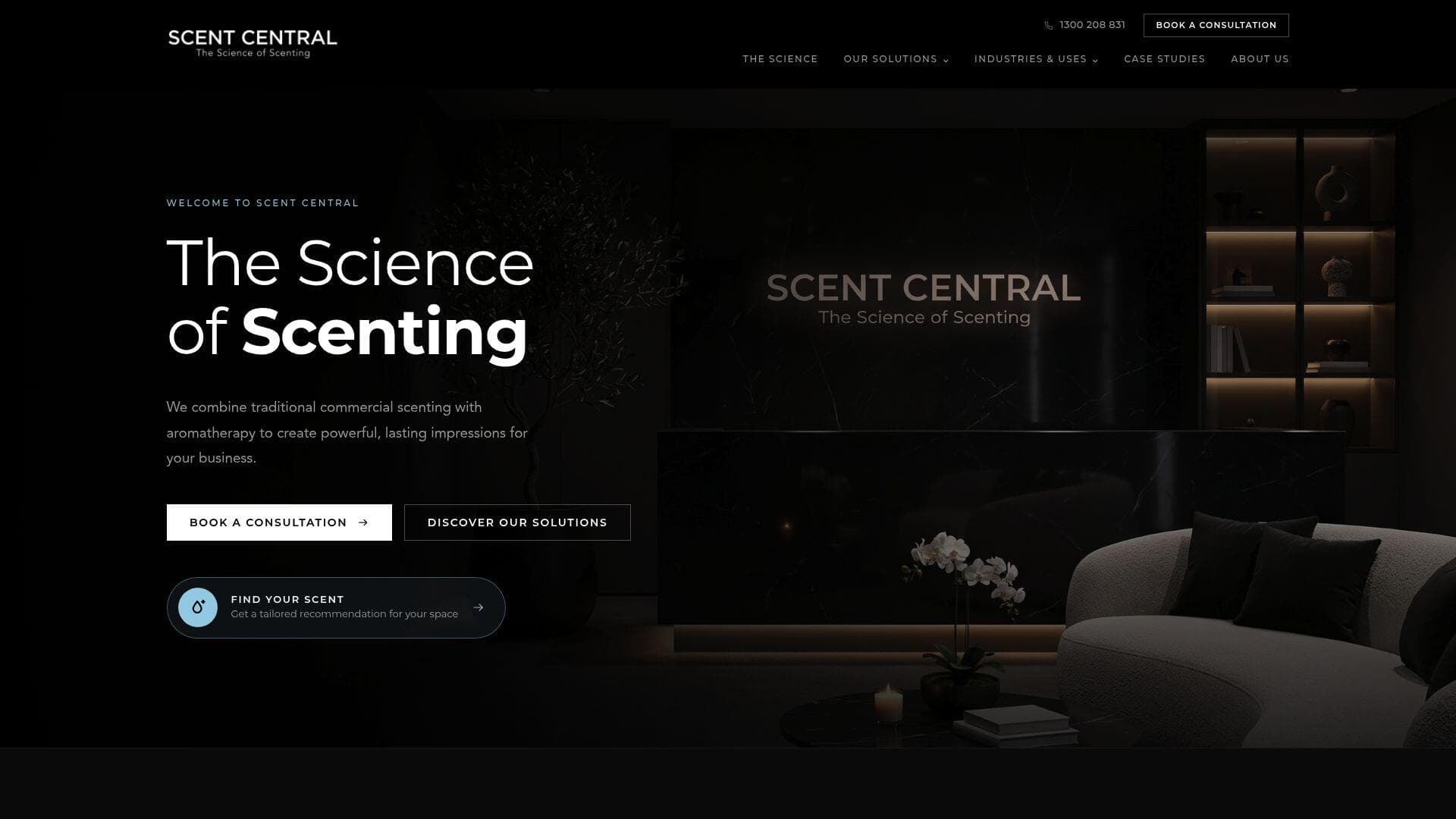 Scent Central website